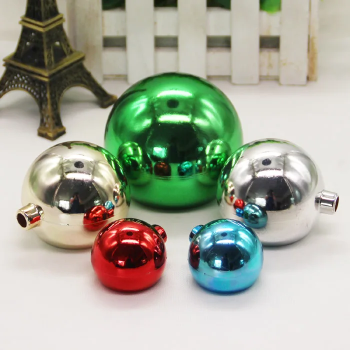 Печатные украшения сублимационный пустой Рождественский шар украшение с алюминиевым