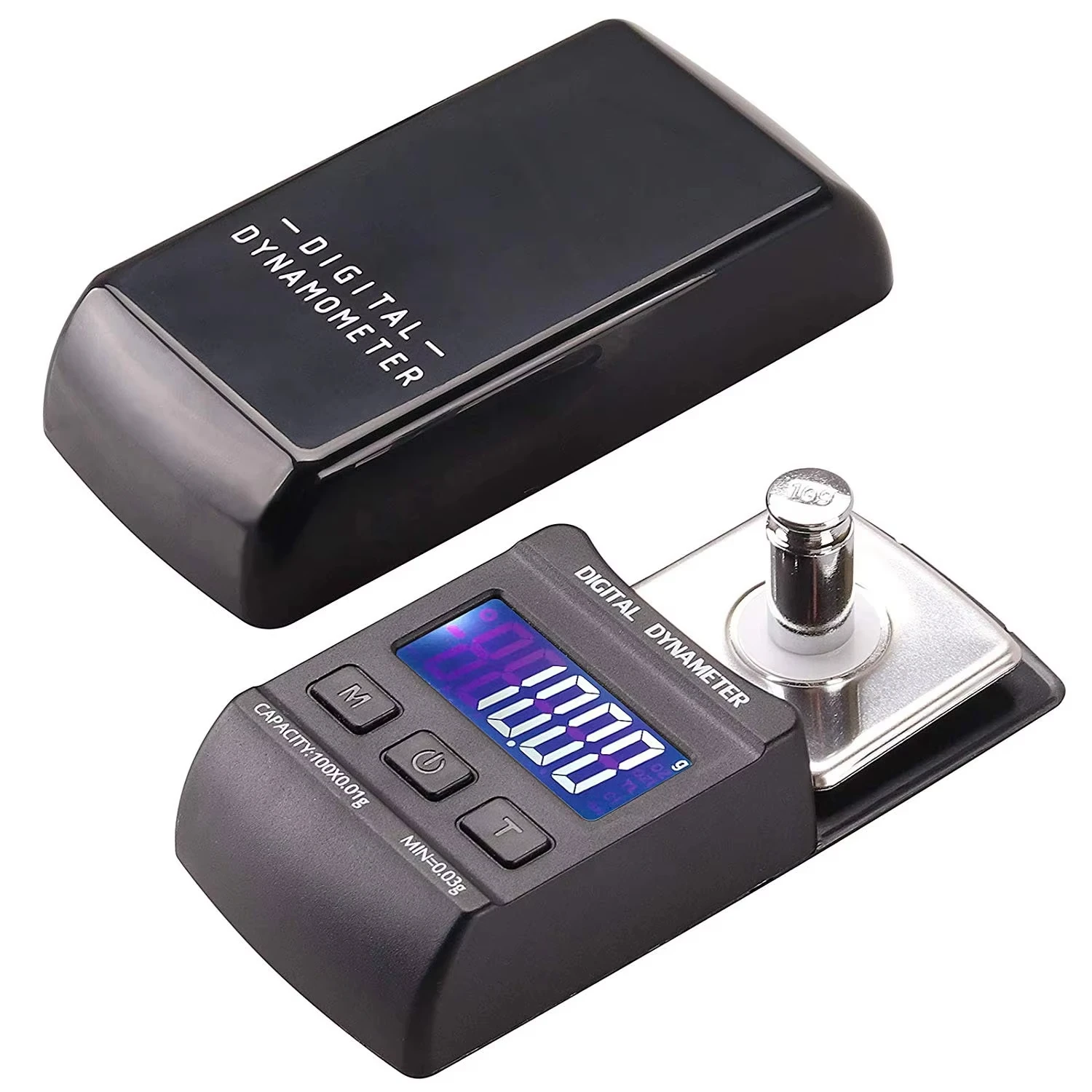 100g/0.01g Travel Portable Digital Smart Precise with 10G Calibration Weight for Gold Diamond Weighing Jewelry Scale