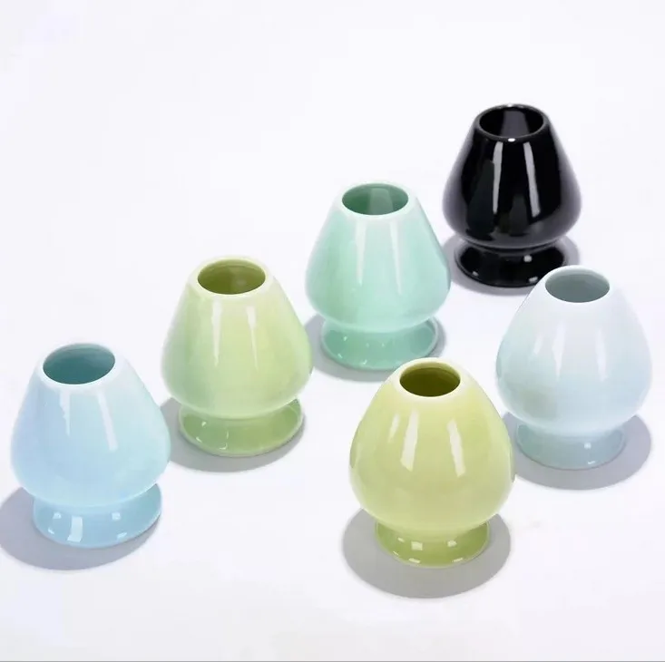 Whosale mini bamboo matcha tea whisk set for drinking coffee and tea Matcha Bowl Set (Includes Bowl, Rest,Tea Whisk, Chasaku