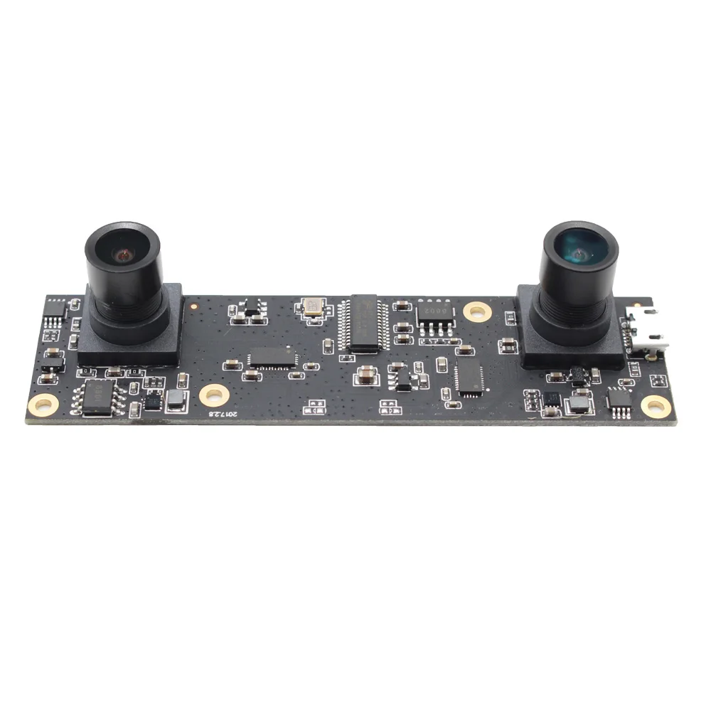 ELP High Definition 1080P 30fps CMOS Mini Industrial Face Detection USB 3D VR Camera Module With Dual Lens