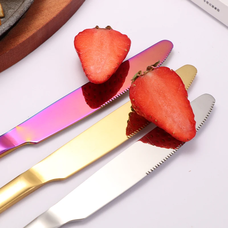 Black Stainless Steel Wedding Wooden Box Best-Selling 24-Piece Cutlery Set