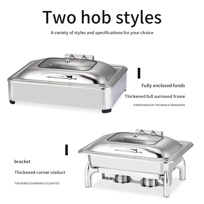 Good Design Chafing Dish Buffet Dish Chafing Price Catering Stainless Steel Commercial Buffet Stove