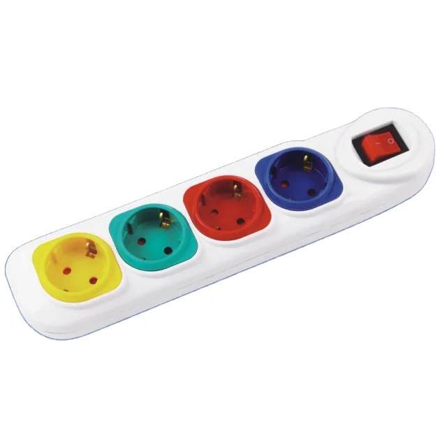 4 способа штепсельной розетки 4 банды удлинитель с переключателем