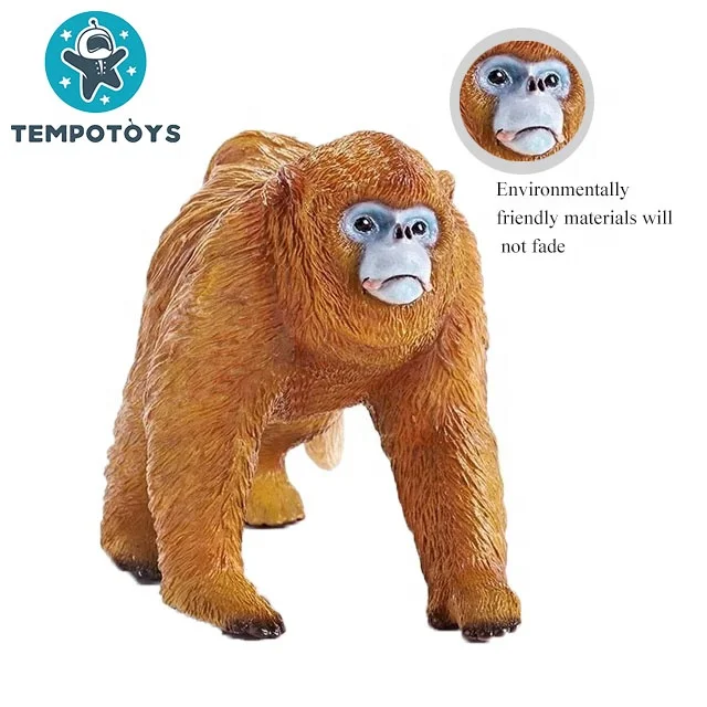 2022 Tempo Plastic Rubber Small Evade Glue Animals Zoo Toy Mini Animal For Kid Toy