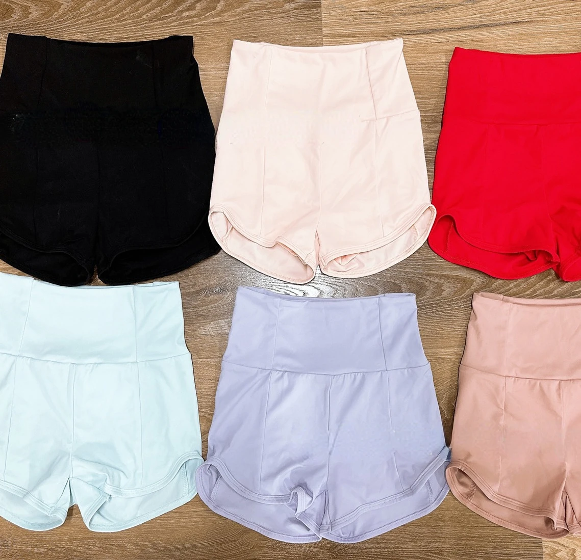 High Waisted Girls Athletic Shorts Quick Dry Dancing Running Shorts for Kids Teen Girls Active Sports Track Sport Yoga Shorts