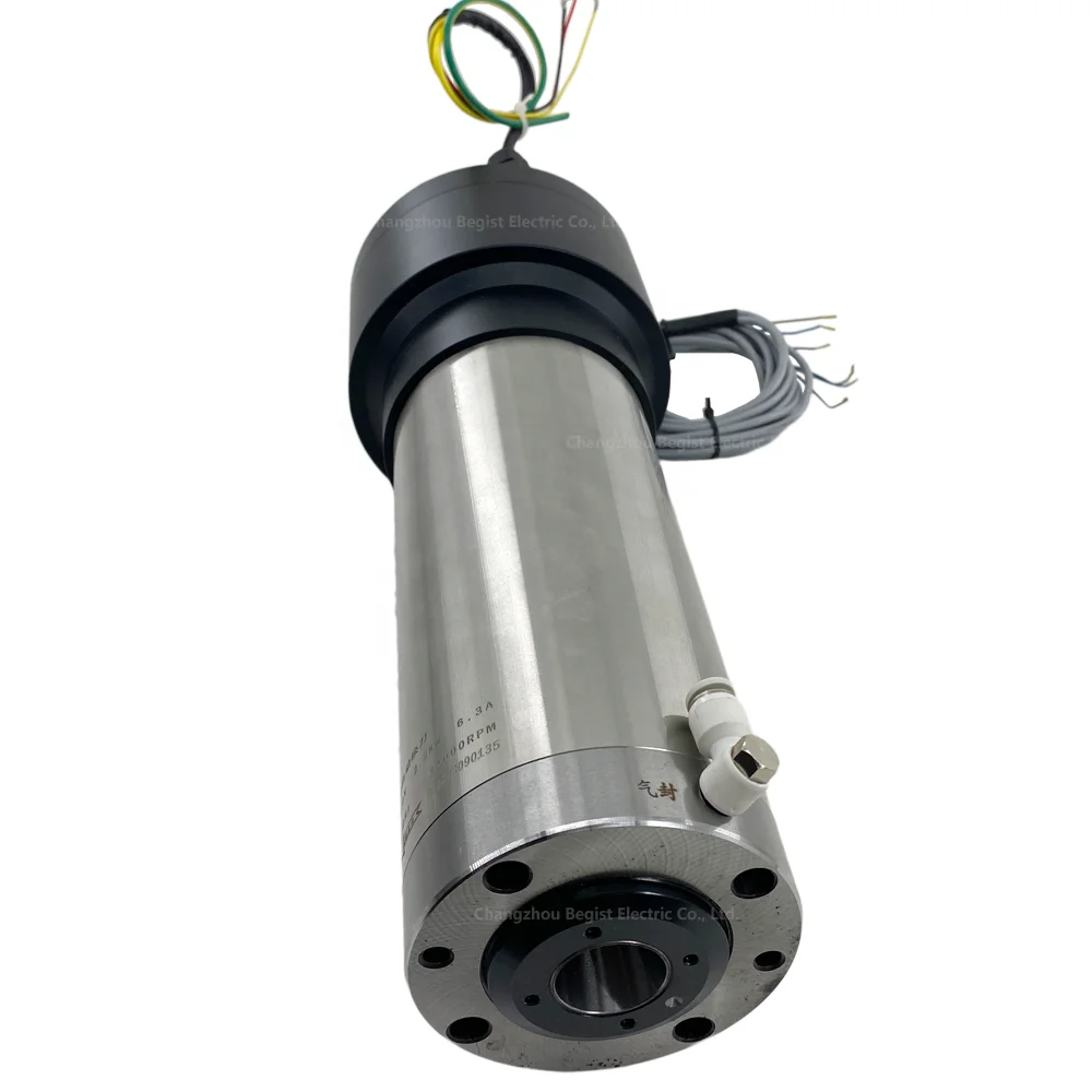 2.2KW ATC Spindle ISO20 24000RPM AC220V 800Hz 80MM Automatic Tool Changes Spindle Motor NPN PNP for CNC Router Engraving