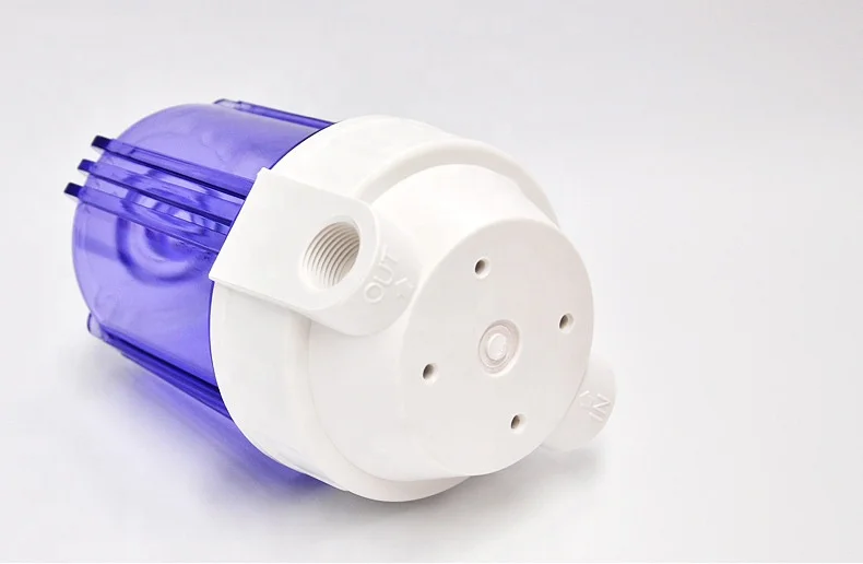 High Quality 5' Inch Transparent Water Filter Housing for filter cartridges in RO system