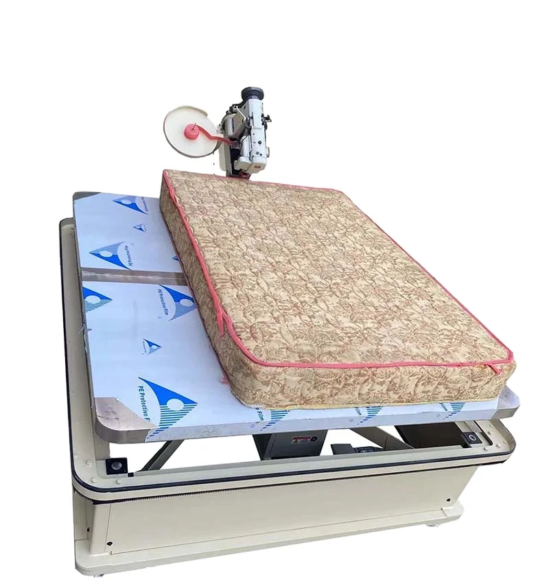 Custom high density sponge mat edge wrapping machine Silicone sponge core mattress sewing   RN9B-1A