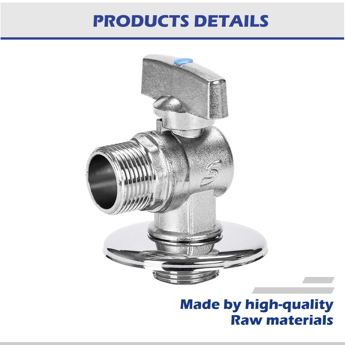 High Quality Plumbing Water Pipe Angle Valve 90 Degree Angle Valve Male Thread Angle Valve