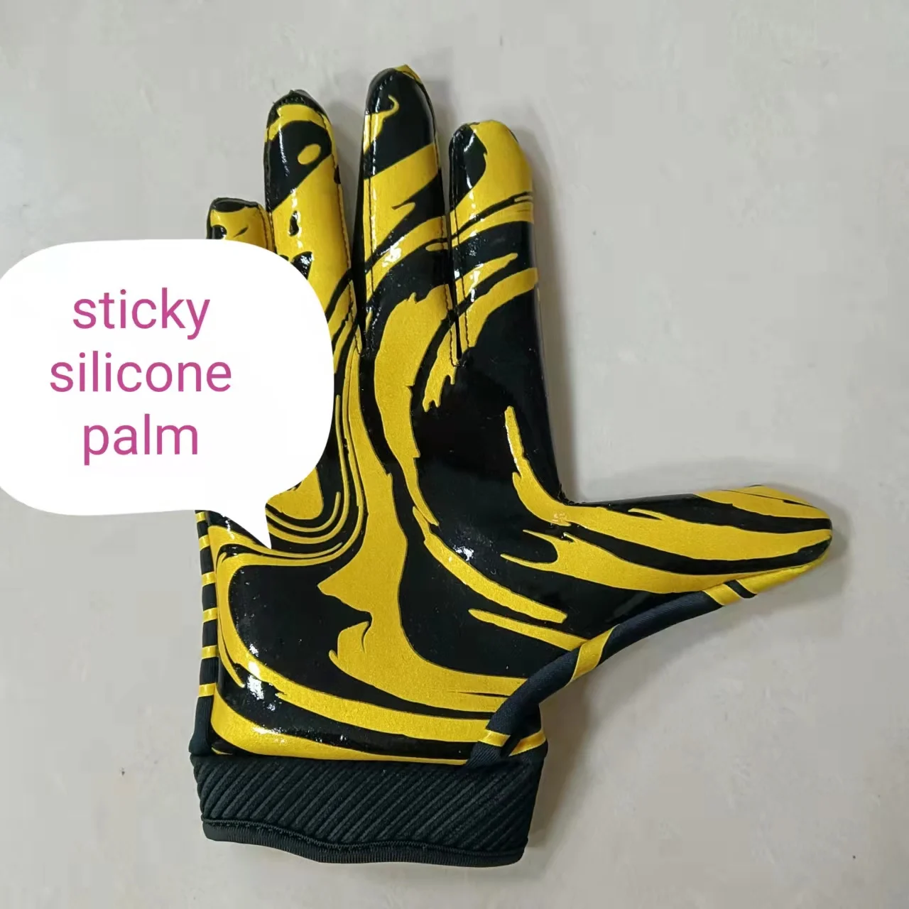 custom american football gloves football receiver gloves american football gloves