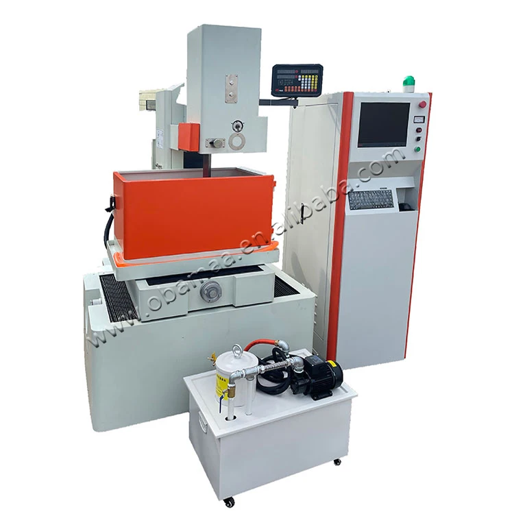 Fast-moving Small Cnc Wire Edm Electric-erosion Cutting Machine With Oversea Service Mini Wire Dk77 Series Edm Machine Price