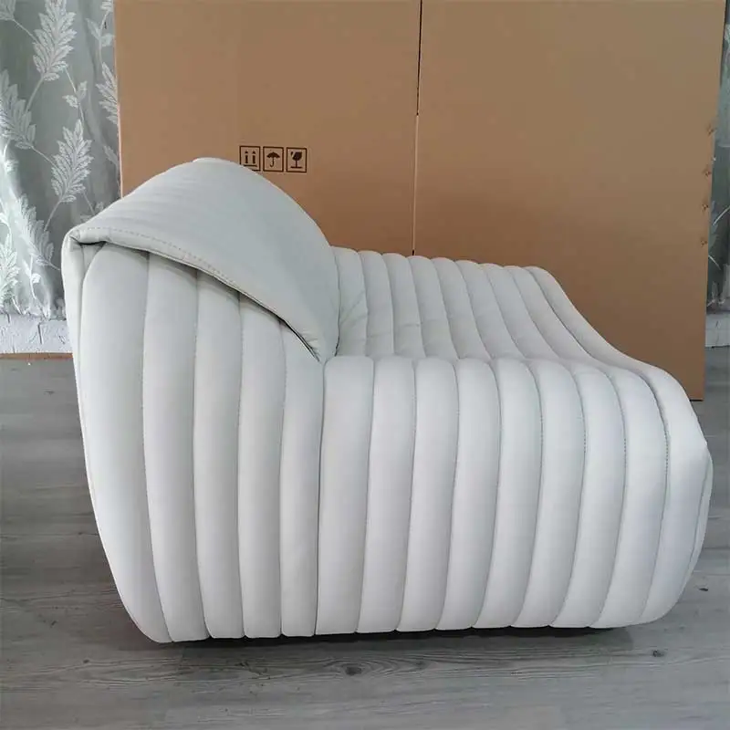 Lazy sofa retro small unit  modern comfortable living room  internet celebrity leisure light luxury block combination