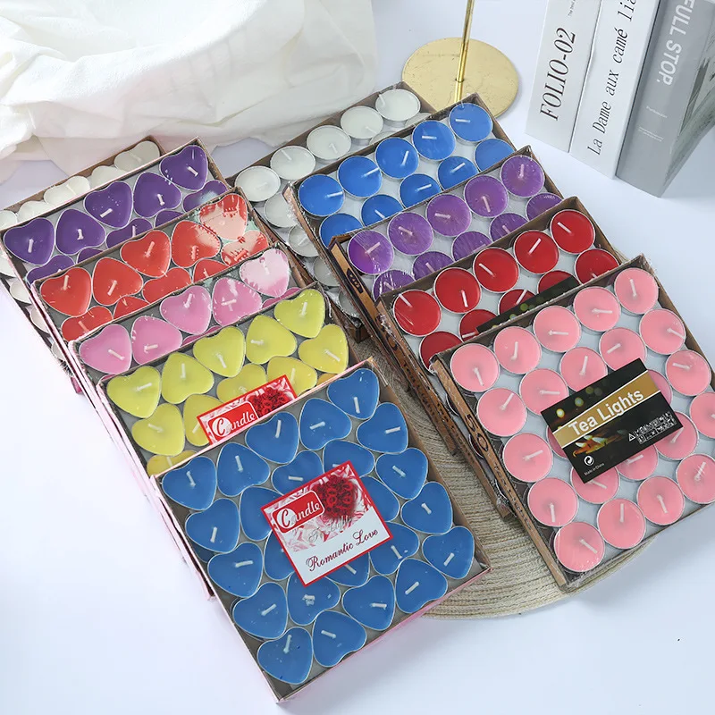 Custom Private Label Mini 3 Hour Organic Sublimation Paraffin Tealight Candles