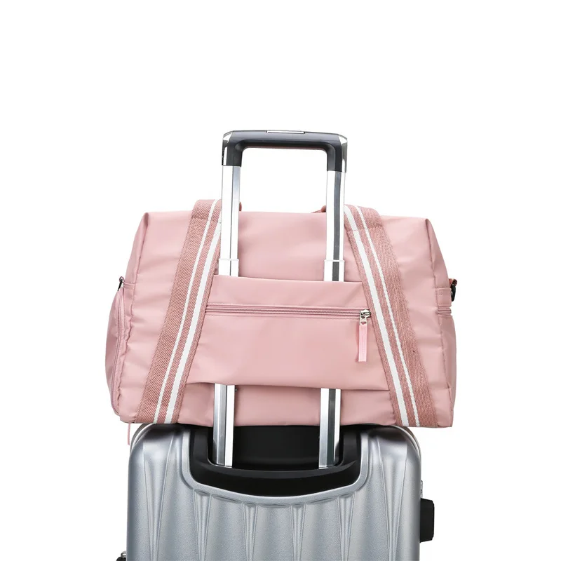 female fitness bags gym bag women sport fitness travel duffel bag