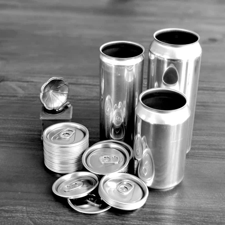 Wholesale food grade empty customized aluminium  beverage and beer can lid can skeek 330ml