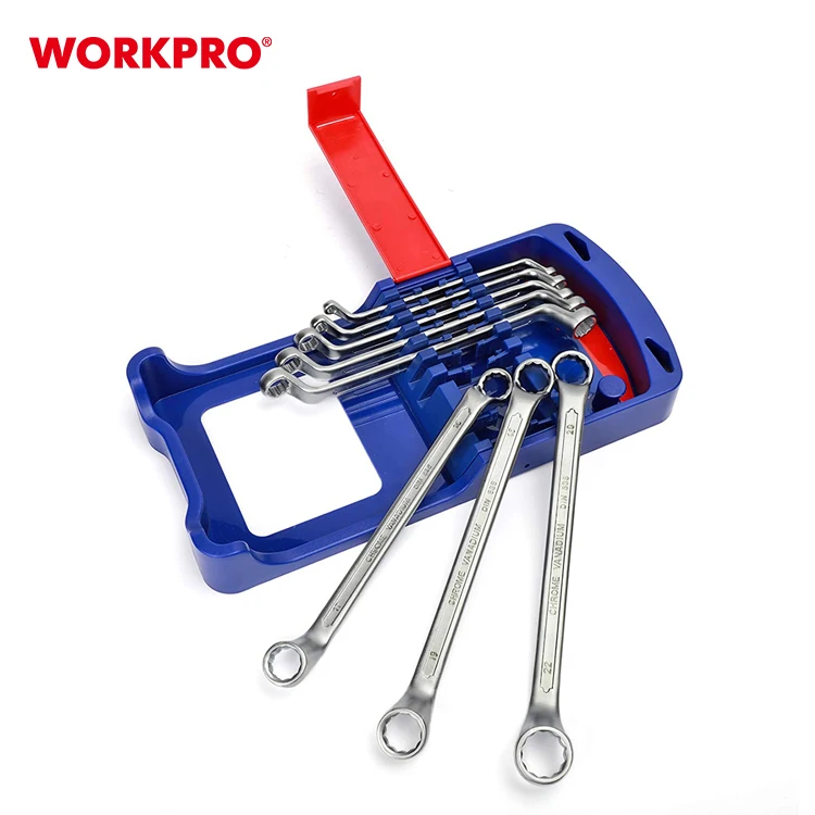 WORKPRO 8PC DOUBLE RING END WRENCH SET Spanner Set