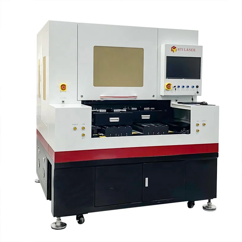 High Precision Tempered Rearview Mirror Glass Protector Laser Cutting Machine for Car mirror