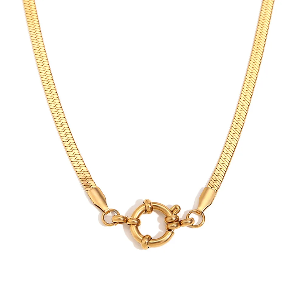 Luxury Mixed Chain Necklace Set Gold Plated Stainless Steel Cuban Snake Paperclip Link Layered Choker Party Gift Featuring Pearl