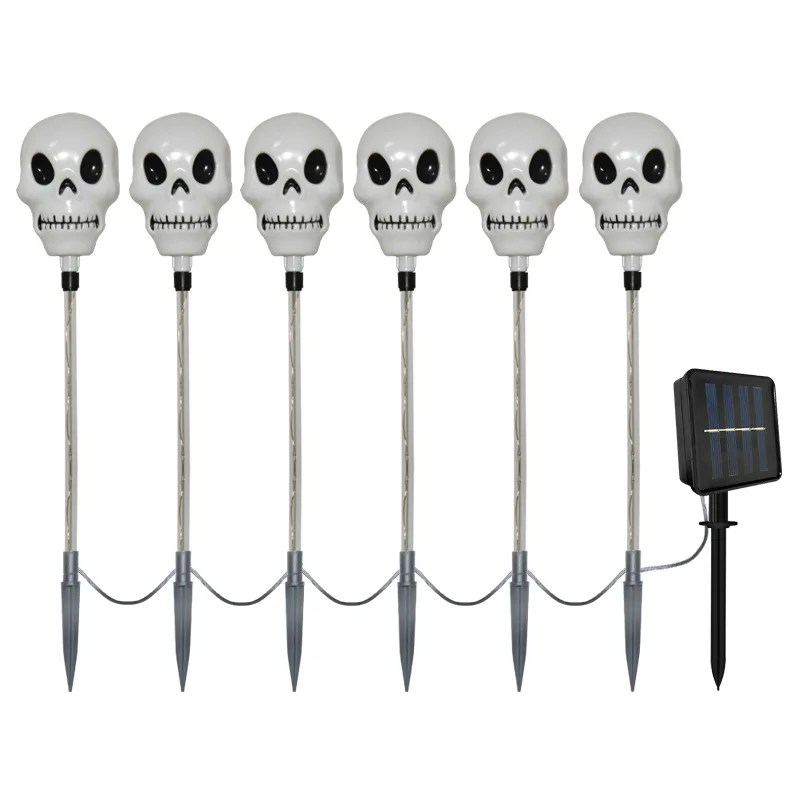 Garden Solar Outdoor Waterproof Decoration Starburst Eyeball pumpkin Swaying When Wind Blows Solar Lawn Lights