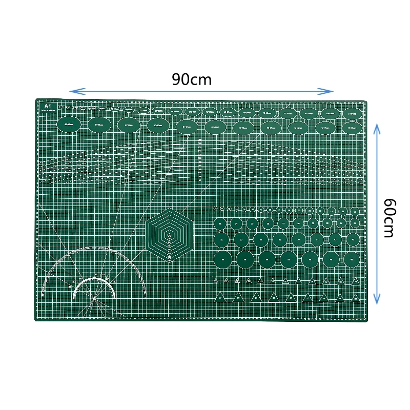 Quality Wholesale Novelty Pattern cutting mat Eco friendly 2mm thickness a0 pink cutting mat