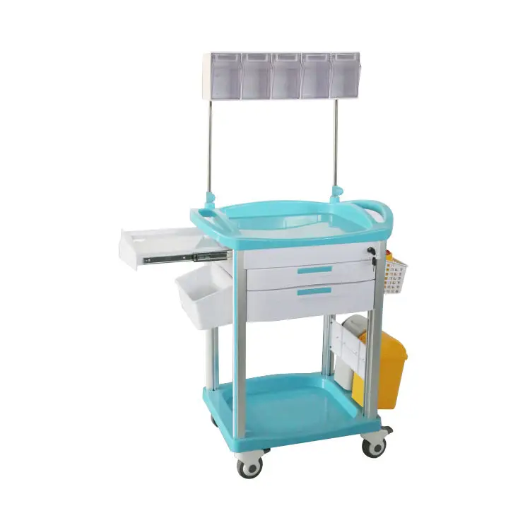 New Arrival Hospital Trolley Operation Room Emergency Medicine Anesthesia Crash Cart