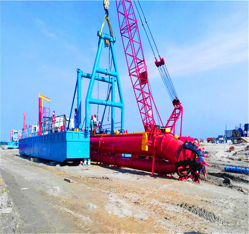 River Mud / sand Cutter suction draga manufacturer hot sale
