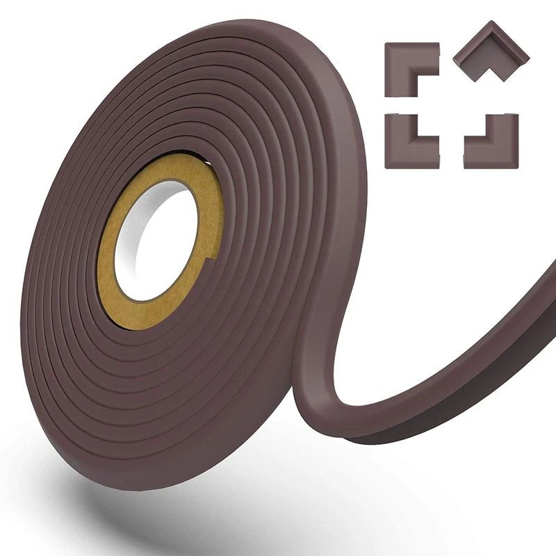 Safety protection l shape plastic wall corner guard protector strip