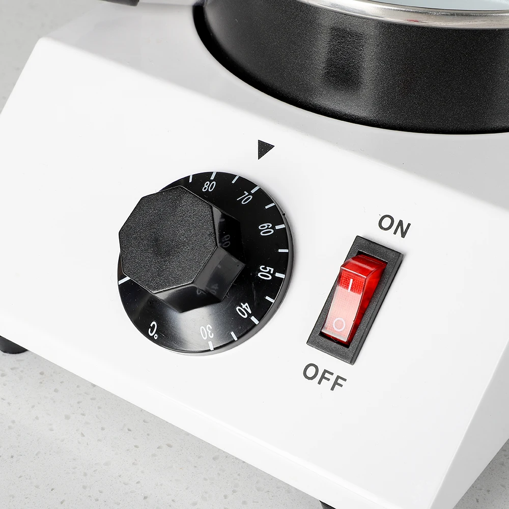 Electric Chocolate Melter  Hot Chocolate Melting Tempering Machine Double Pots Capacity