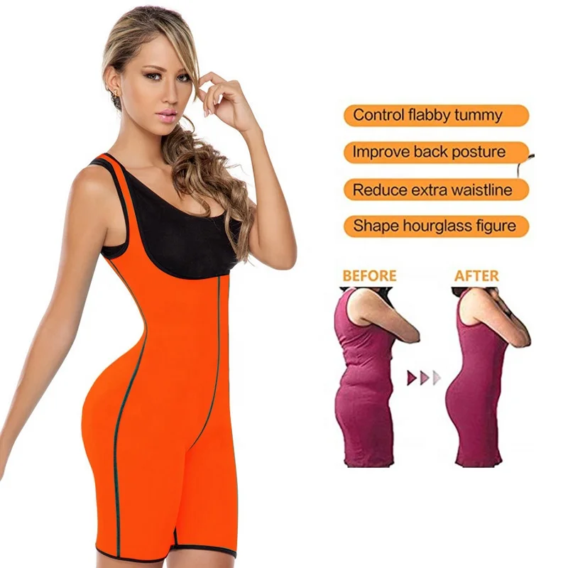 Wholesale Workout Tummy Tucker Sauna Suit Waist Trainer Vest Shaper Neoprene Sauna Suit Shapewear Body Shaper