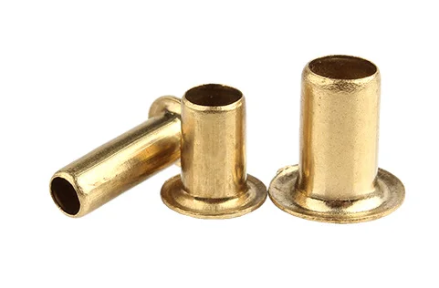 Din7340 brass hollow tubular rivets