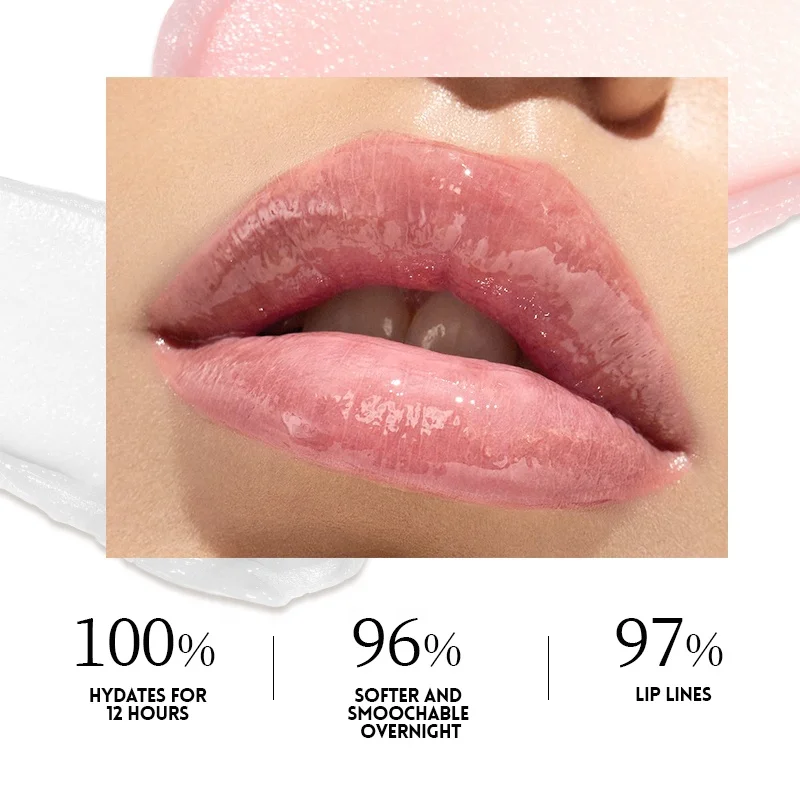 OEM Wholesale Lip Care Makeup Moisturizing Lip Mask Plumping Hydrating Repair Cruelty Free Vegan Tinted Lip Balm Private Label