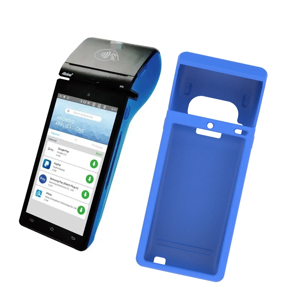 Free Sample  Mobile POS Terminal Cases Silicone Protective Case For Vanstone Aisino A90