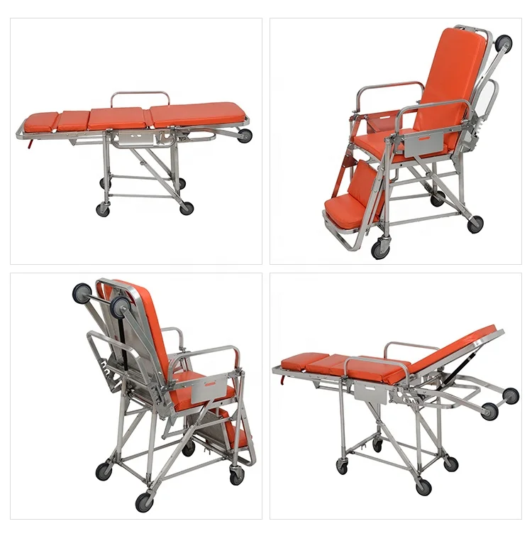 
Multifunctional Patient Chair Stretcher Specialized For Emergency Hospital UCC 