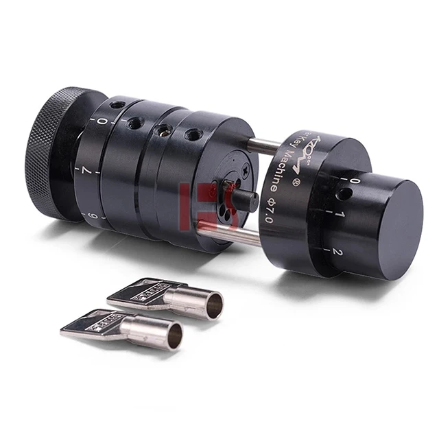 High Precision Klom Portable Tubular Cylindrical Key Duplicator Copy Machine Diameter 7.0-7.3-7.5-7.8MM 081004