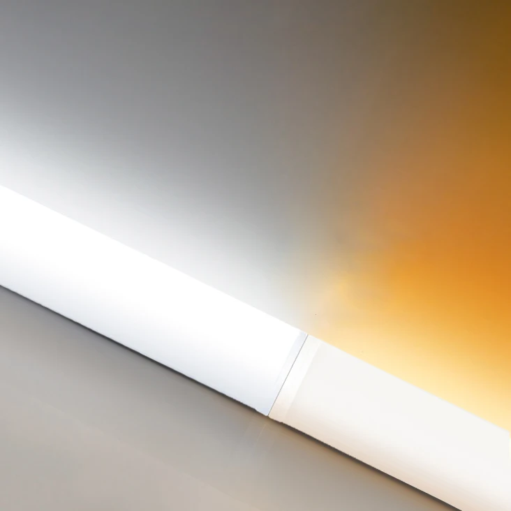 12W Integrated T5 Tube Light 1/1.2m For Office Store Supermarket Library Swimming Pool Seamless Stitching Fluorescent Light