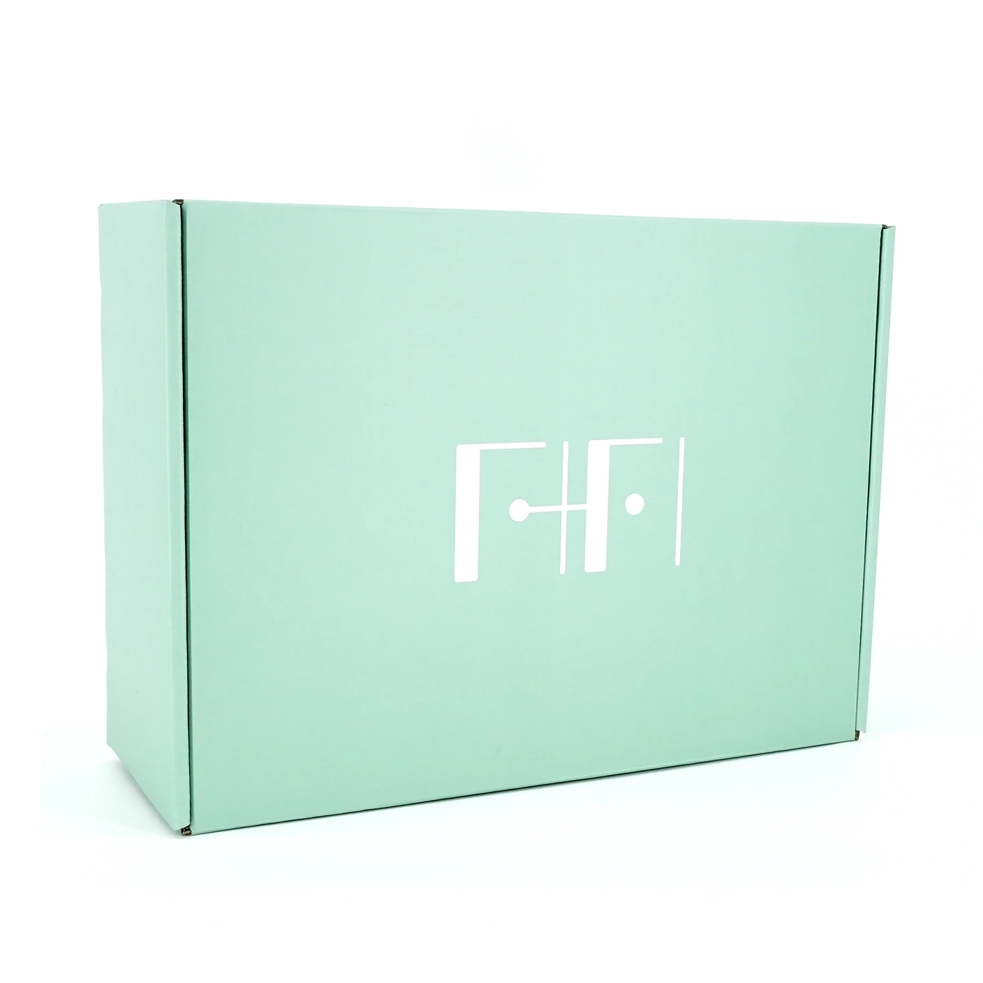 Corrugated Shipping Mailing Box Black White Marble Pink Custom Mailer Box With Logo Print