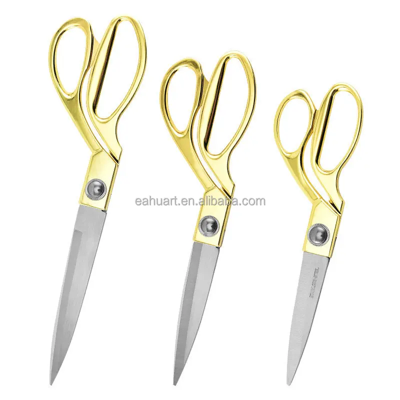 Wholesale price Zinc alloy household scissors Multifunctional cutting cloth tailor cut stainless steel clothing scissors