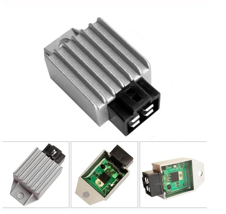 4pin Fit For Buggie With Gy6 50cc 125cc 150cc Moped Scooter  Atv Gokarts Motorcycle Voltage Regulator Rectifier For Club Car