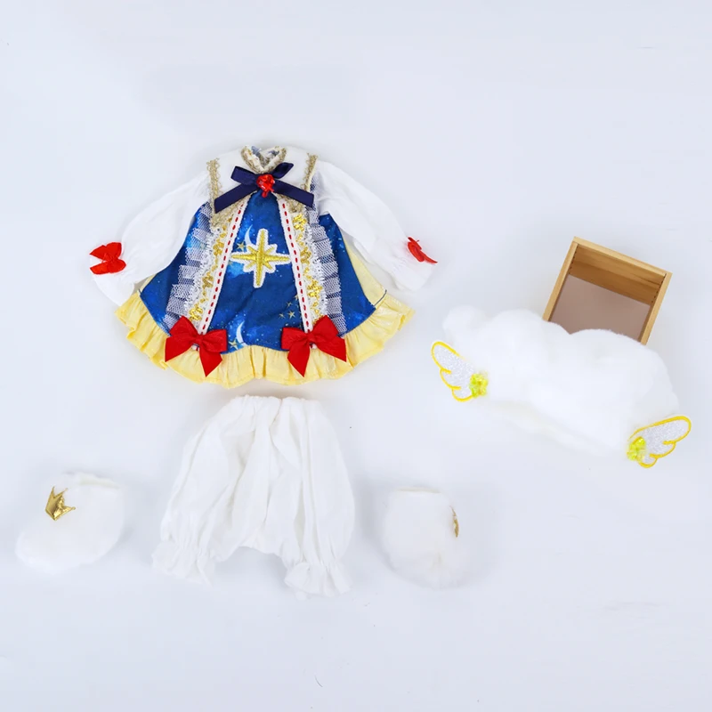 Стильный Модный комплект ручной работы для 1/6 кукол BJD наряды 12-дюймовых