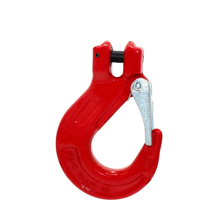 Shenli rigging high quality g80 clevis sling hook with cast latch for lifting
