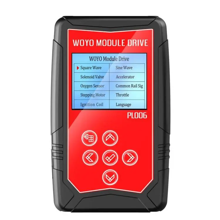 WOYO PL006 Automobile 12V Vehicle Injector Solenoid Valve Stepper Motor Car Signal Simulator Ignition Coil Tester