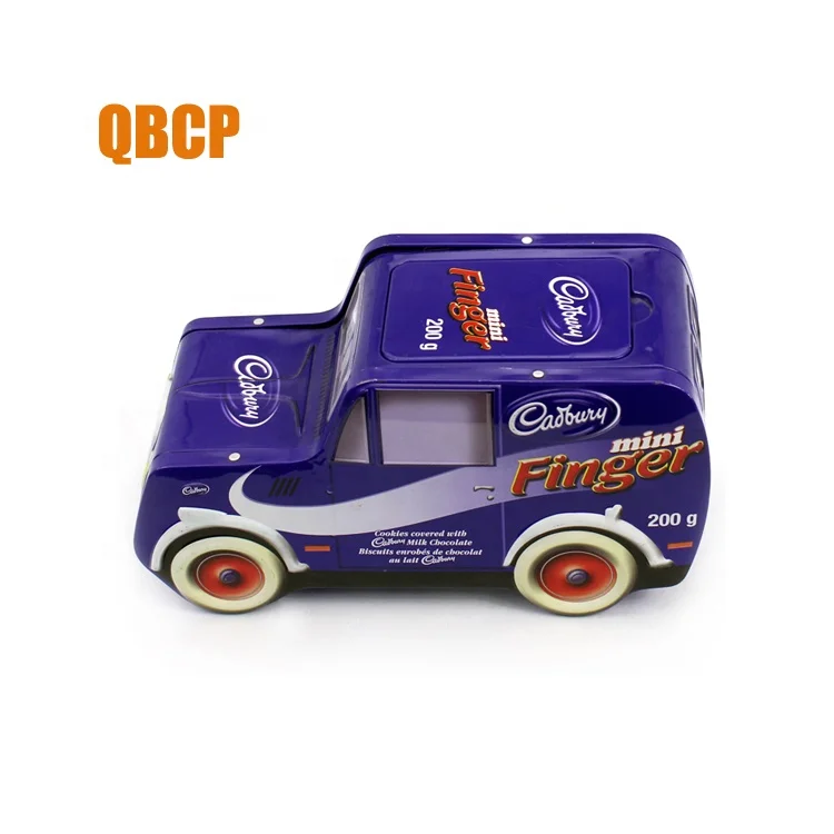 
SUV car shape candy tin box with customer design printed 