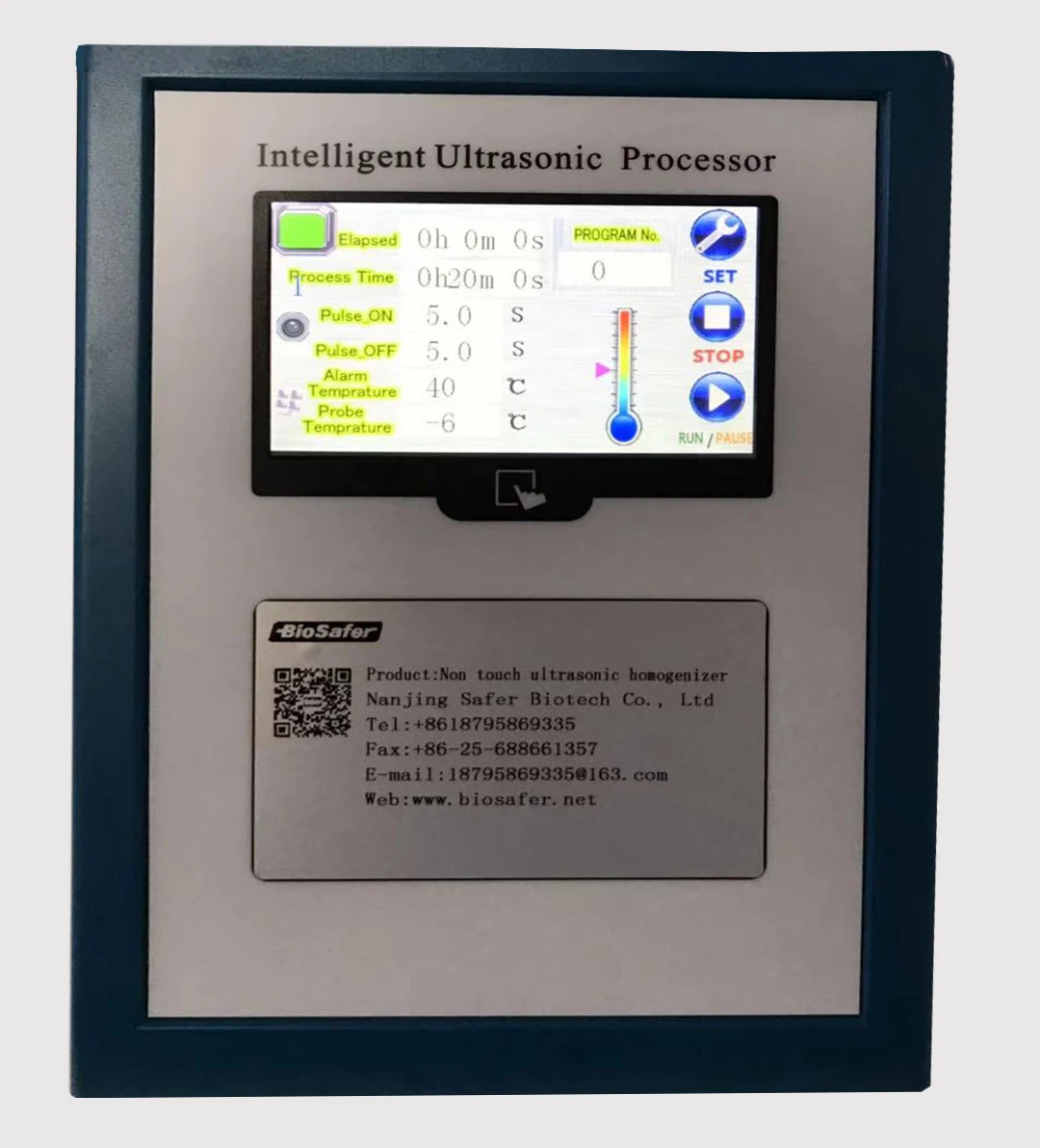 Biosafer900-92 lab ultrasonic homogenizer ultrasonicator homogenizers for mixer sonicator