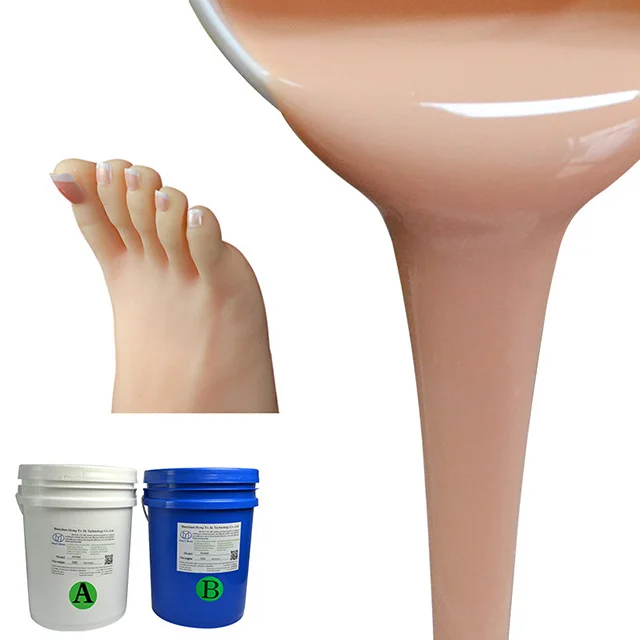 factory price platinum cured  silicone to make the body parts feel realistic