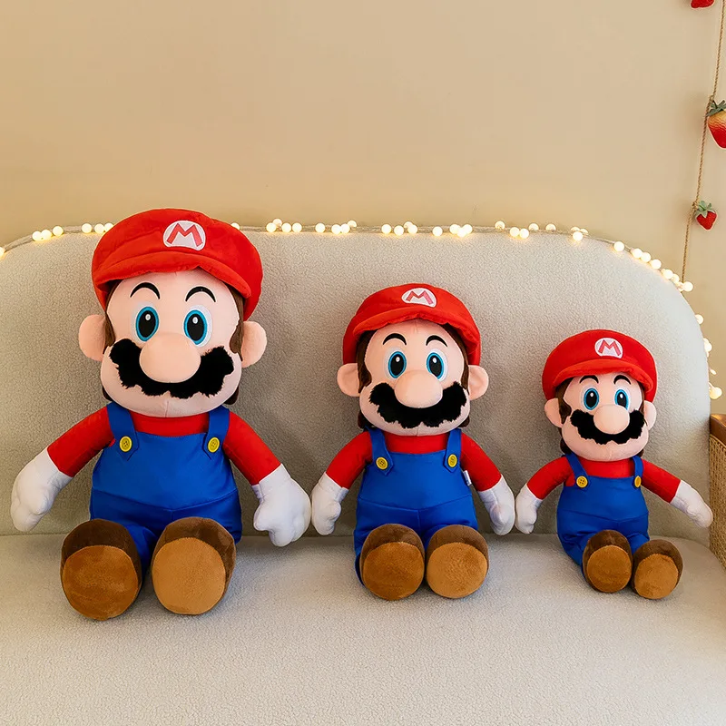 Big Size Plush Doll Stuffed Animal Plushie Super Mario Giant Plush Lovely Birthday Gift For Girlfriend Plush Toys Claw Machine
