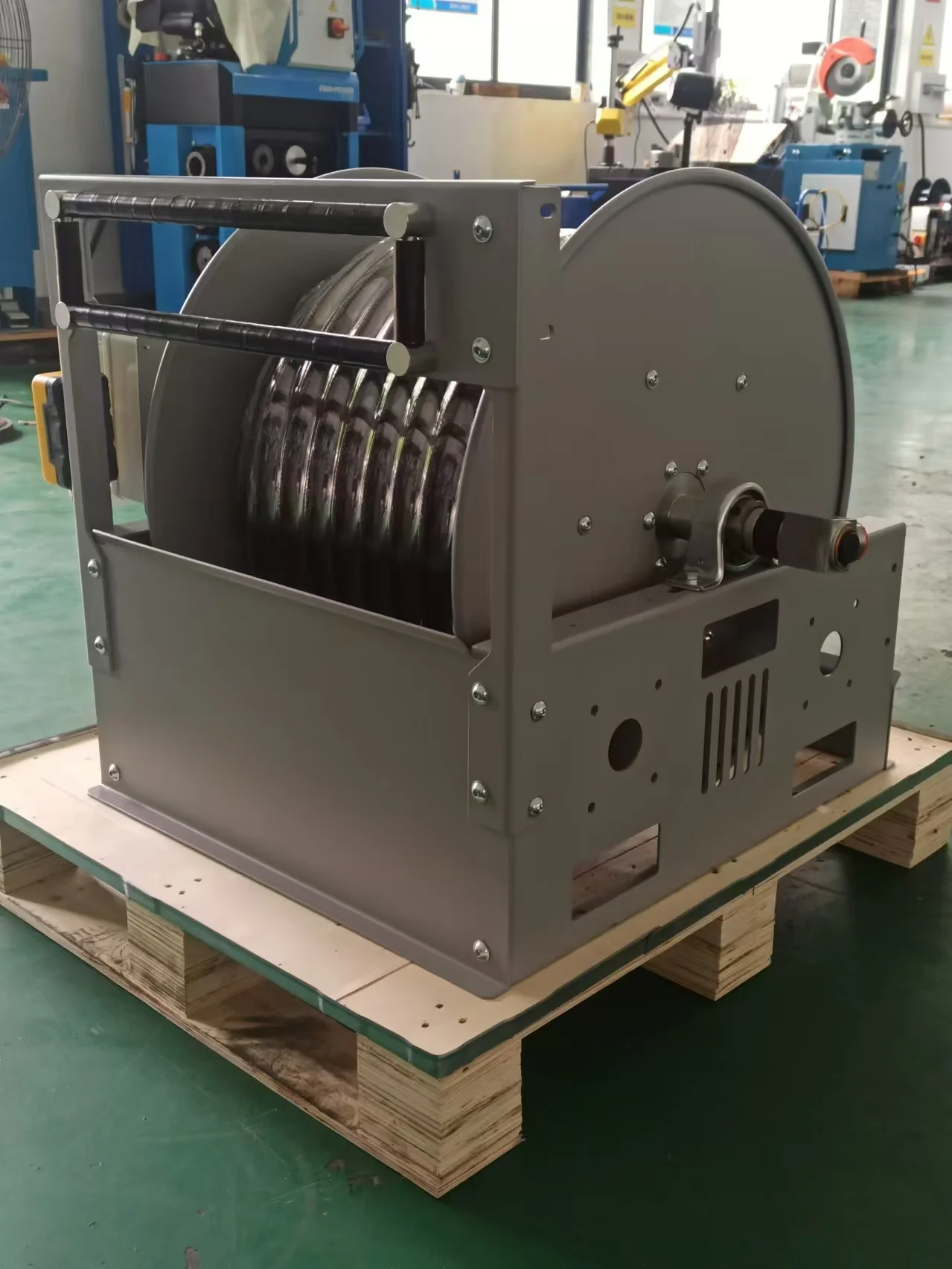 Ecotec High Pressure LPG Hose Reel  Gas Hose Reel for LPG Filling Station