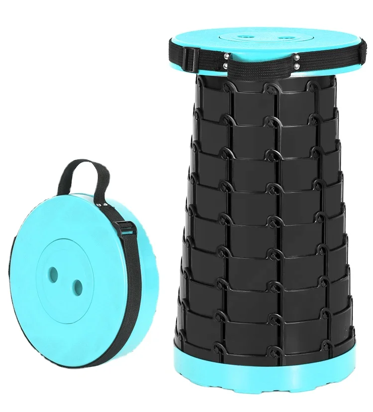 Открытый Кемпинг Пикник небольшой Выдвижной регулируемый по высоте складной телескопический стул портативный выдвижной табурет