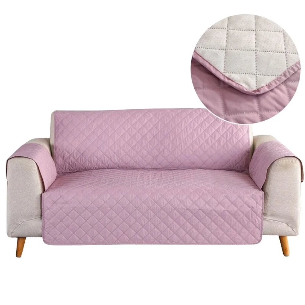 Лидер продаж на Amazon, водонепроницаемый чехол для мебели из 100% полиэстера, ультразвуковой стеганый чехол для дивана, водоотталкивающие Чехлы для кушеток