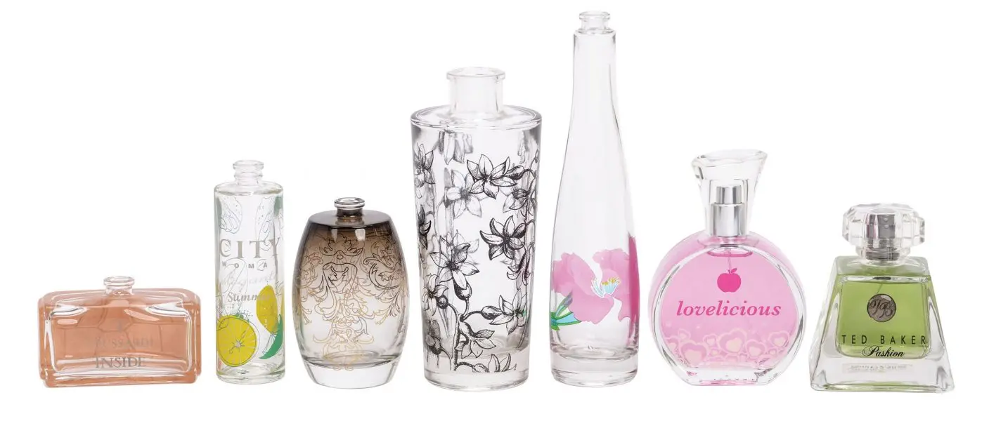 LC Brand Manufacturer CNC Auto Servo Cylindrical Glass Bottle Container Cream Cosmetic Bottle Screen Printing Machine