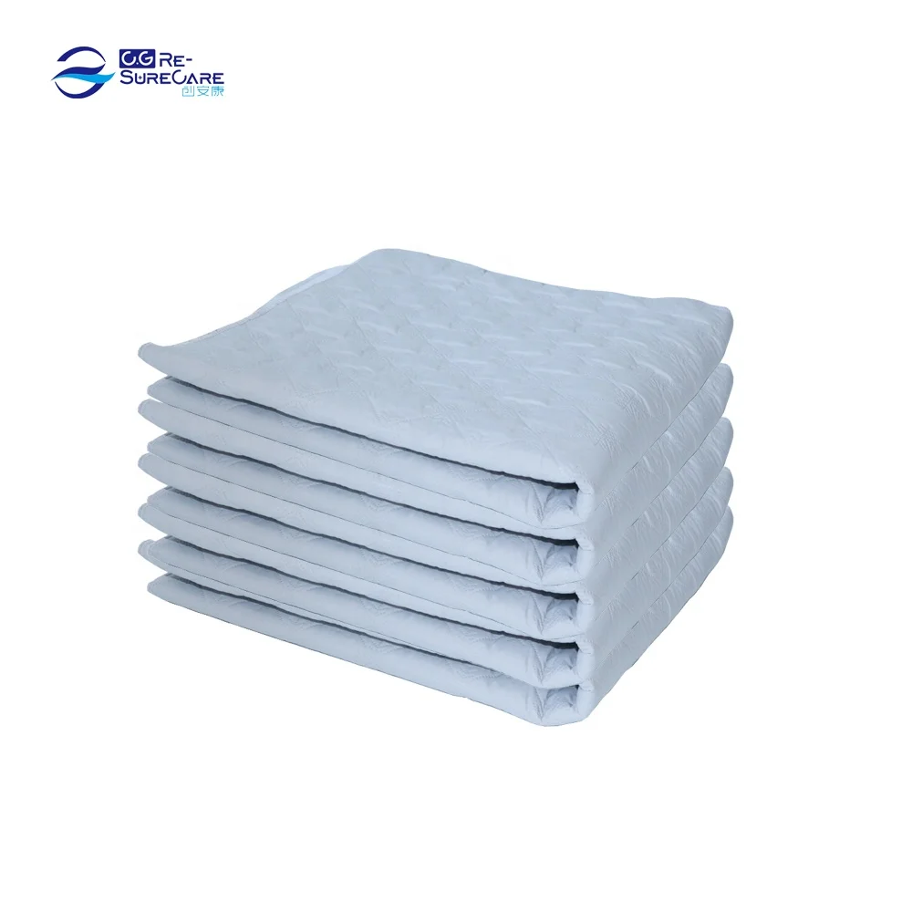 Extra Large Washable Reusable Incontinence Bed Pads For Adults For Elderly